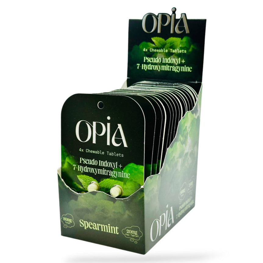 OPiA 7OH Pseudo 20mg Chewable Tablets - 4ct Blister Pack | Box of 10