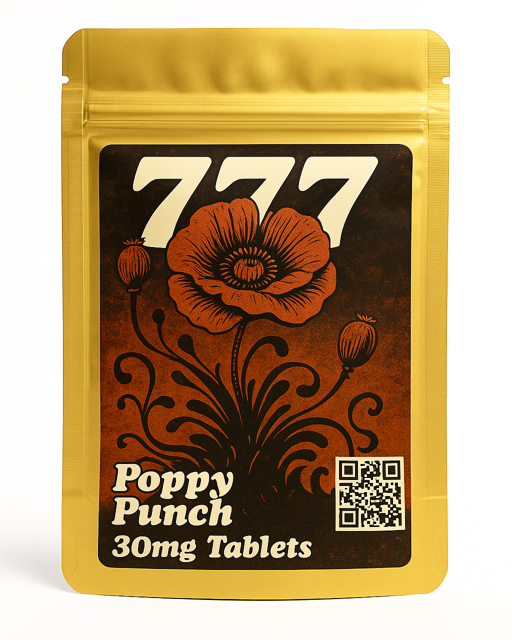 777 Poppy Punch 30mg Tablets